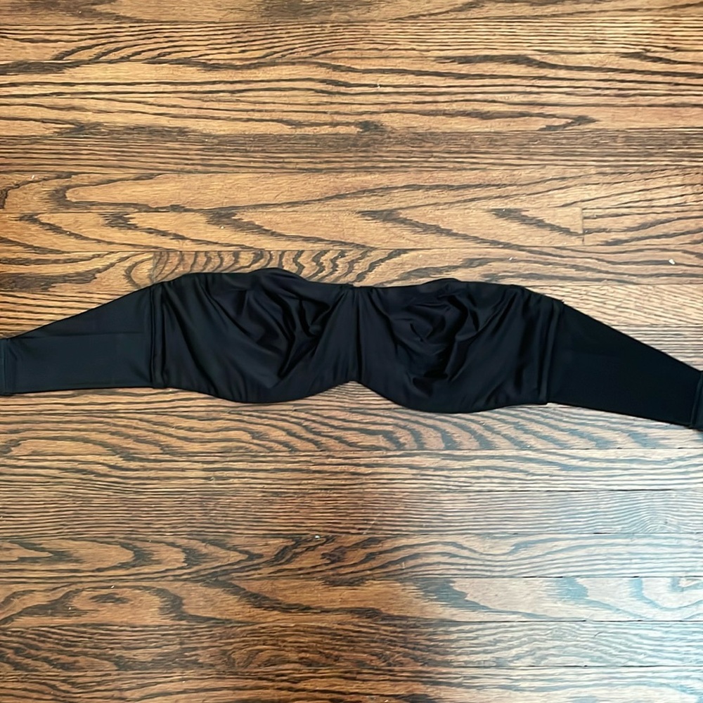 NWOT Lilyette black strapless underwire bra size 34d style 0939.